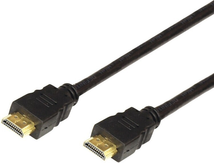 17-6204, Кабель HDMI - HDMI 1.4, 2м, Gold