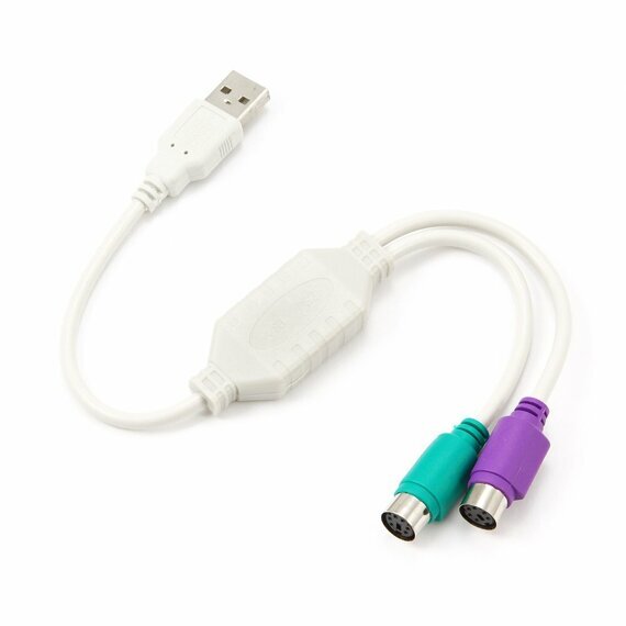 Конвертер PS/2 --> USB Cablexpert UAPS12 Конвертер PS/2 --> USB Cablexpert UAPS12