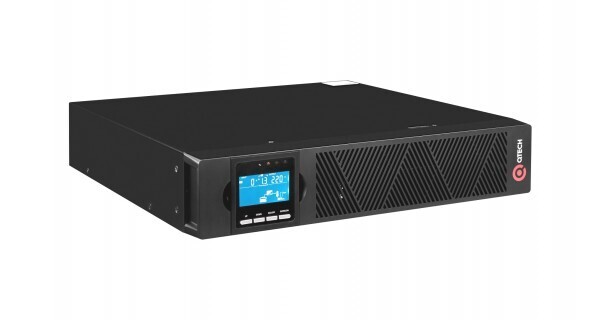 ИБП QTECH Online 1500ВА/1500Вт, серия SKY OLS, Rack Tower, 2U, 3х9Ач, 8xIEC-320 С13 розеток, USB, RS232, SNMP slot