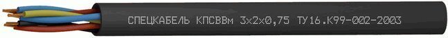 КПСВВм 2х2х0,75 (Спецкабель)