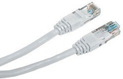 Коммутационный шнур NeomaxUTP 10 м, гибкий, cat.5е, серый, многожильный NM13001-100