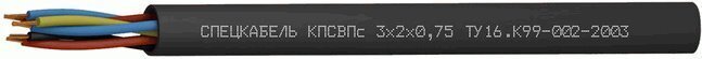 КПСВПс 1х2х0,5 (Спецкабель)