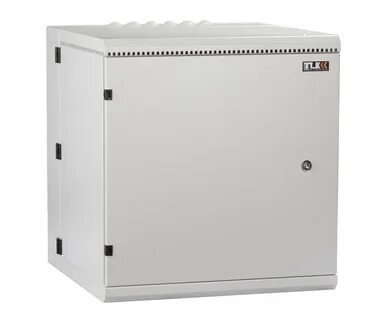 Настенный двухсекционный шкаф NIKOMAX 19» 12U металлическая дверь промышленный степень защиты IP55 Ш600хВ638хГ600мм серый. TWM-126060-M-GY NIKOMAX