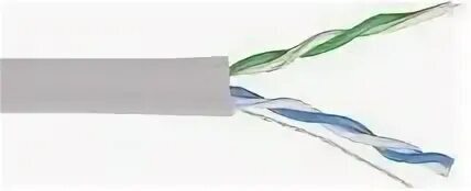 Кабель витая пара Кросс- U/UTP.5E 1х2х24AWG solid. без оболочки. 500м LC1-C5E01-100 ITK