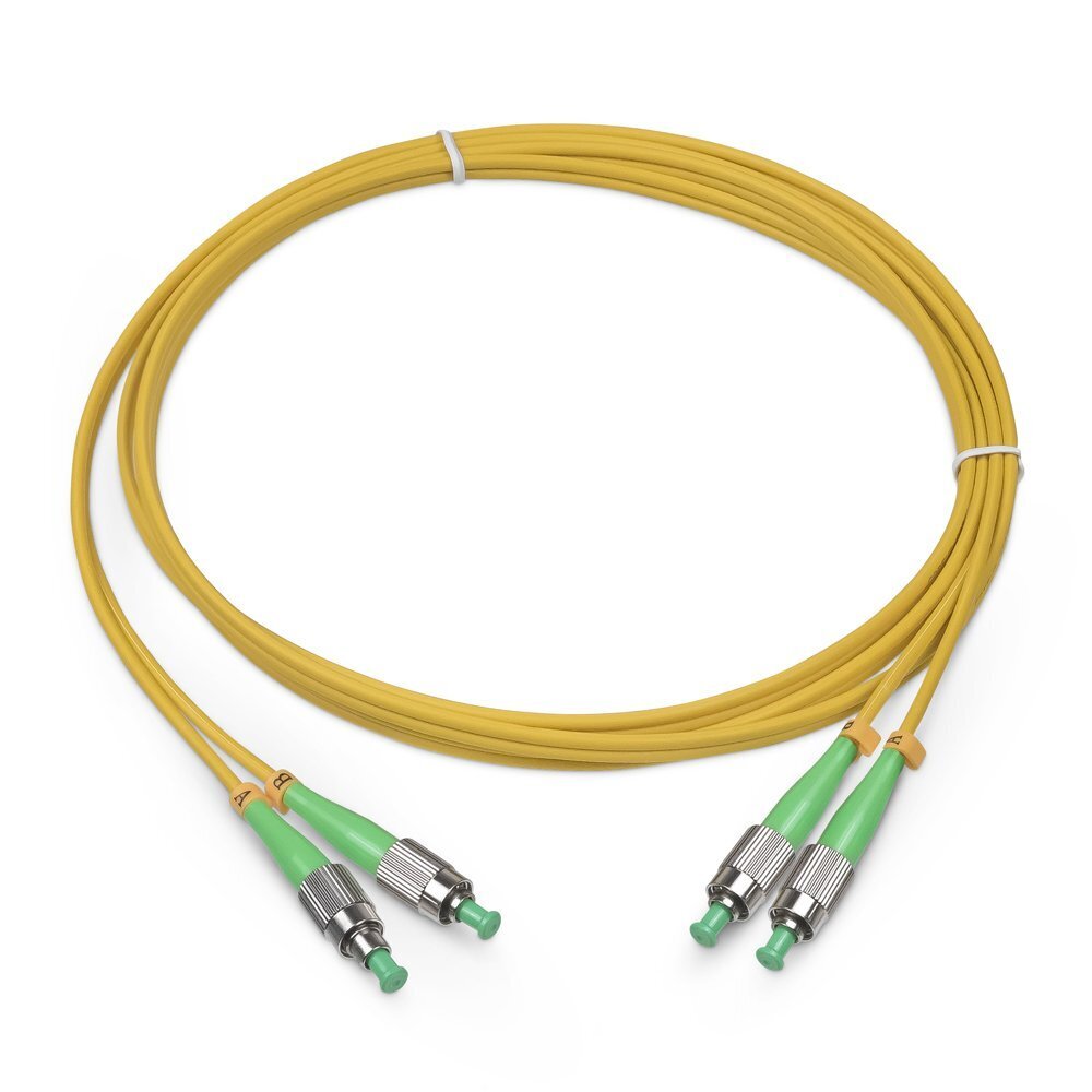 Cabeus FOP(d)-9-FC/APC-FC/APC-20m Шнур оптический duplex FC/APC-FC/APC 9/125 sm 20м LSZH 8209c