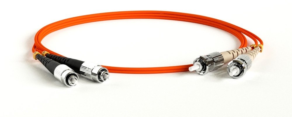 Hyperline FC-D2-50-FC/PR-ST/PR-H-0.5M-LSZH-OR Патч-корд волоконно-оптический (шнур) MM 50/125, FC-ST, 2.0 мм, duplex, LSZH, 0.5 м
