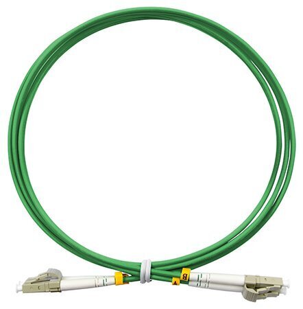 Cabeus FOP-50-OM5-LC-LC-1,5m Шнур оптический duplex LC-LC 50/125 mm OM5 1,5м LSZH 12035c