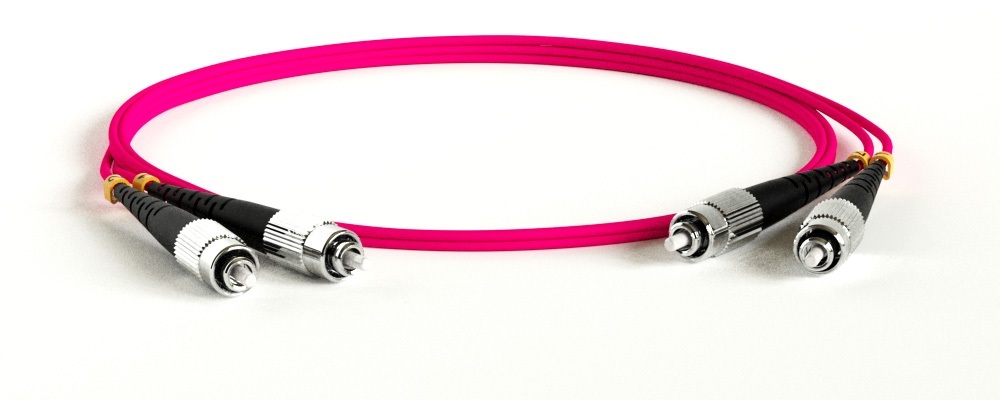 Hyperline FC-D2-504-FC/PR-FC/PR-H-10M-LSZH-MG Патч-корд волоконно-оптический (шнур) MM 50/125(OM4), FC-FC, 2.0 мм, duplex, LSZH, 10 м