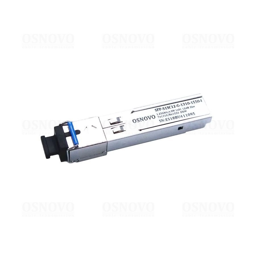 Трансиверы (SFP-модули) SFP-S1SC12-G-1310-1550-I