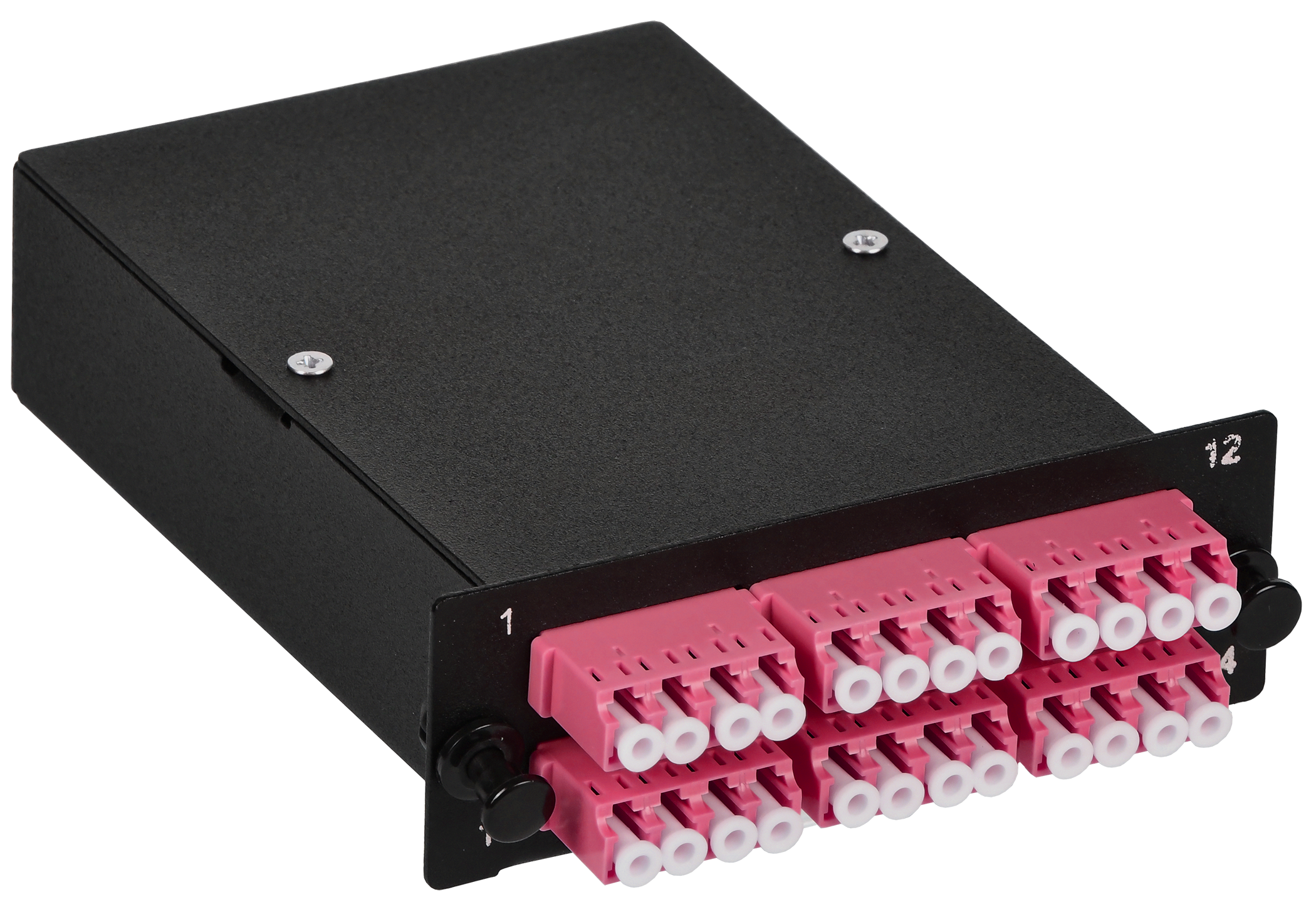 Кассета для кросса ST OM4 MPO male 6хLC-quad (24 ОВ) FCPS-5004-MPOM-024LCQ ITK