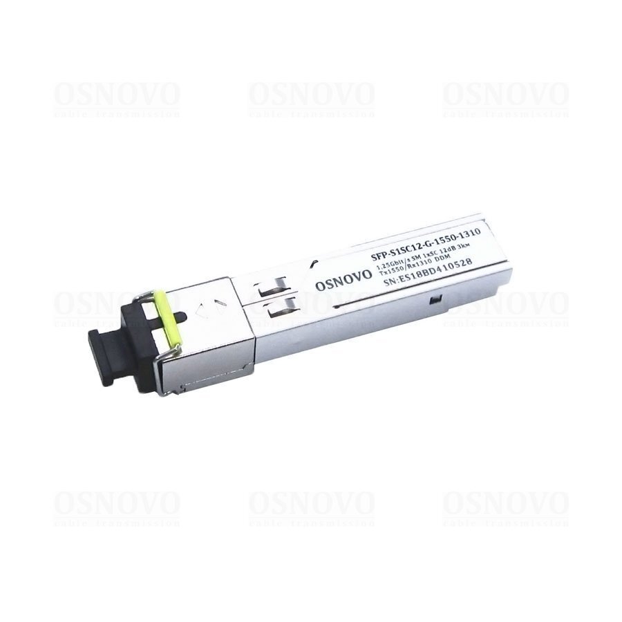 Трансиверы (SFP-модули) SFP-S1SC12-G-1550-1310