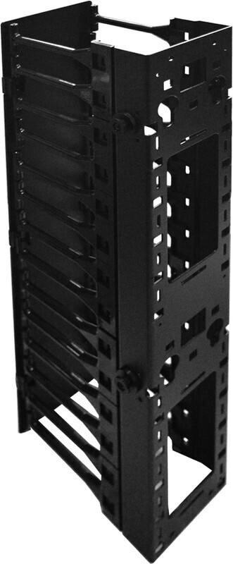 Вертикальный органайзер для регулируемых стоек 160х220мм -RACK-VORG/M TWT