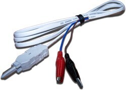 Шнур тестовый для плинтов, 2-х полюсный LSA/Крокодил, 1,5м -LSA-P2-CR2-1.5m TWT