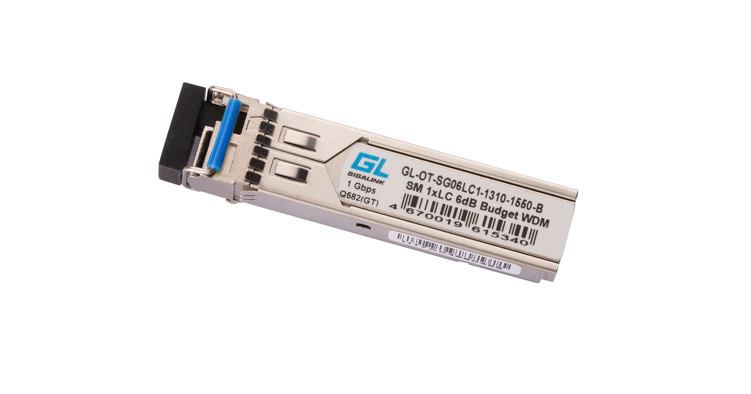 Модуль GIGALINK SFP, 1.25 Гбит/с, WDM, 1 ОВ, SM, 1xLC, Tx:1310/Rx:1550 нм, DDM, 14 дБ (до 20 км) NIKOMAX