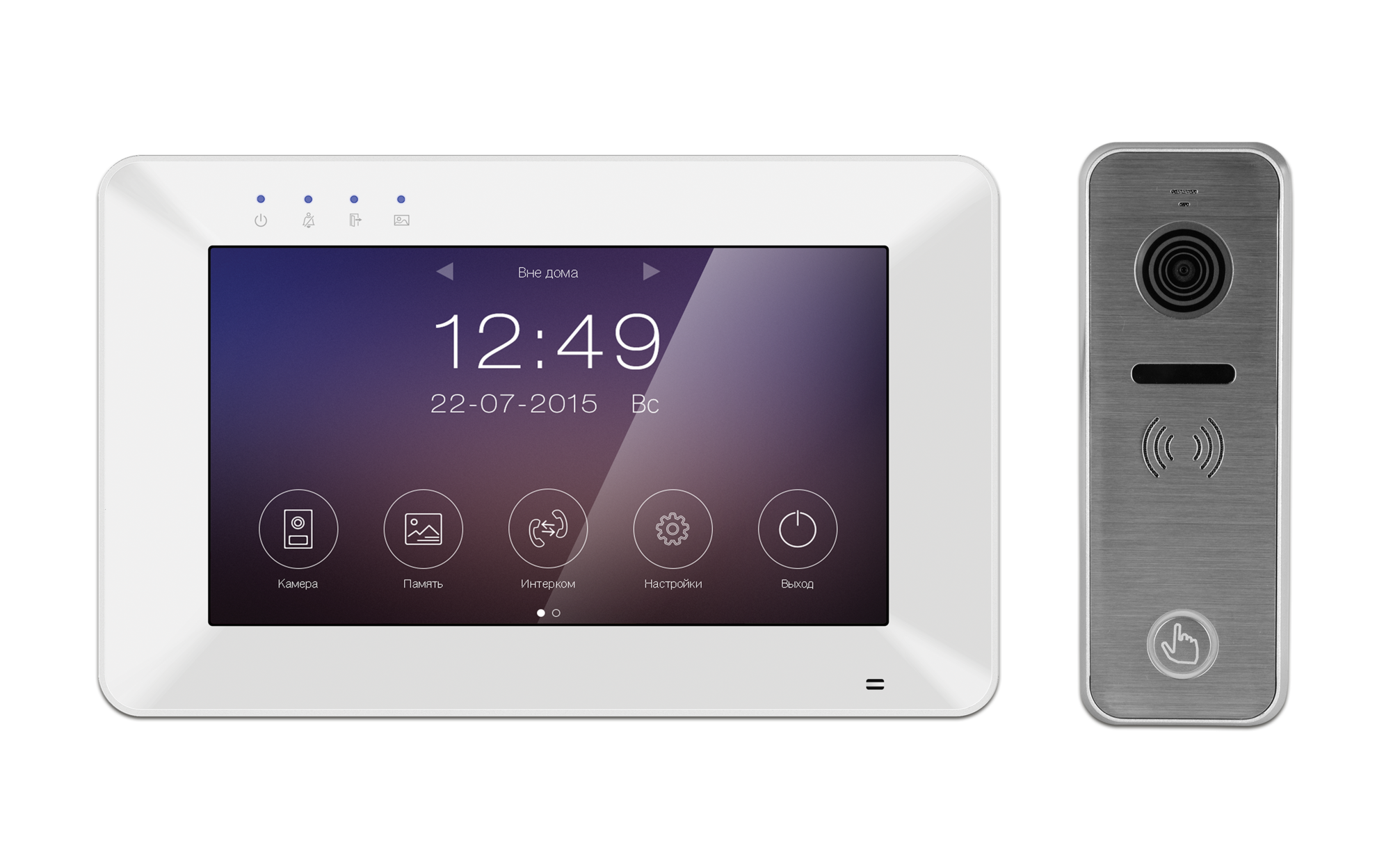 Комплект видеодомофона Tantos Rocky и iPanel2+