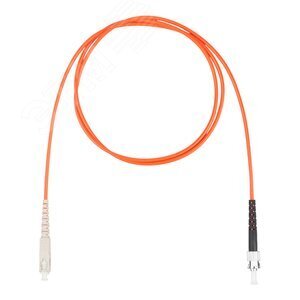 Патч-корд оптический, SC-ST симплекс (simplex) OM2, нг(А)-HF, оранжевый, 7,0 м DR-221316 Datarex