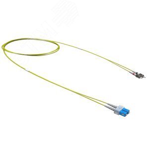 Оптический коммутационный шнур переходной Duplex SC-UPC/ST-UPC, 9/125 OS2, 2 м RNPC9DCUSU2 DKC