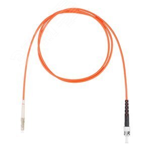 Патч-корд оптический, LC-ST симплекс (simplex) OM2, нг(А)-HF, оранжевый, 5,0 м DR-220315 Datarex