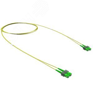 Оптический коммутационный шнур Duplex SC/APC-SC/APC 9/125 (OS2) 2 м RNPC9DCACA2 DKC