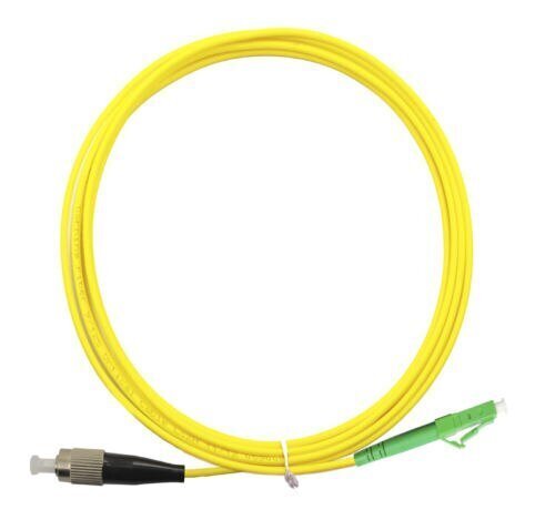 Cabeus FOP(s)-9-LC/APC-FC/UPC-15m Шнур оптический simplex LC/APC-FC/UPC 9/125 sm 15м LSZH 8018c