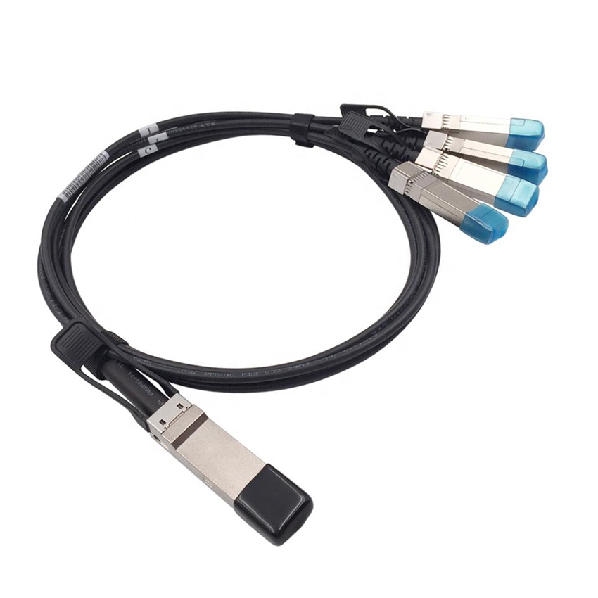 FH-DP4T30QS02, QSFP+ to 4xSFP+ DAC пассивный 2м