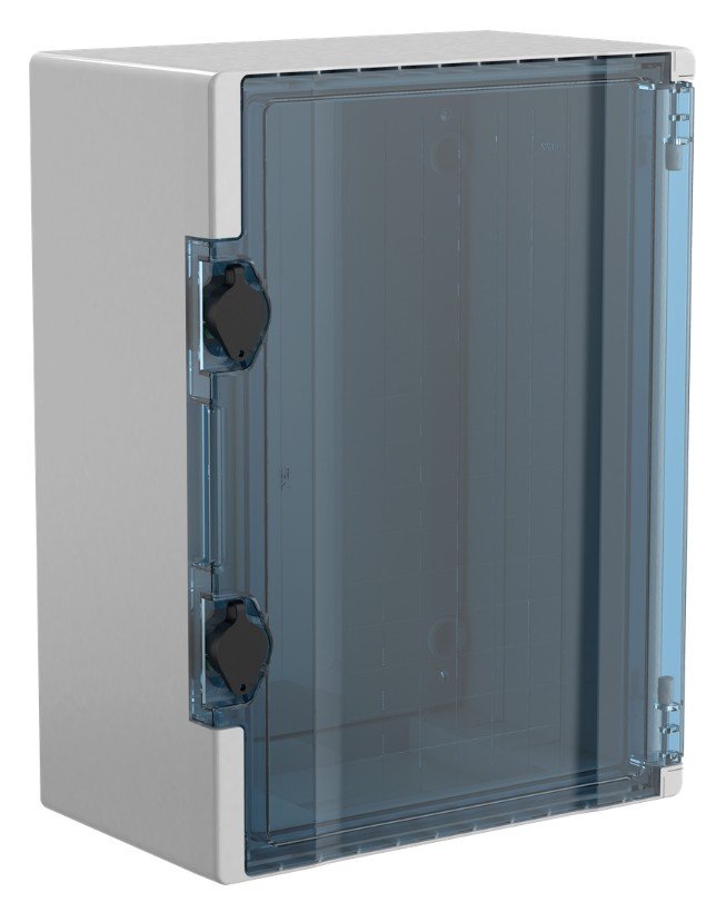 Корпус пластиковый TETRA ЩМПп 400х300х170 прозрачная дверь IP66 (TR5-11-N-040-30-17-65)