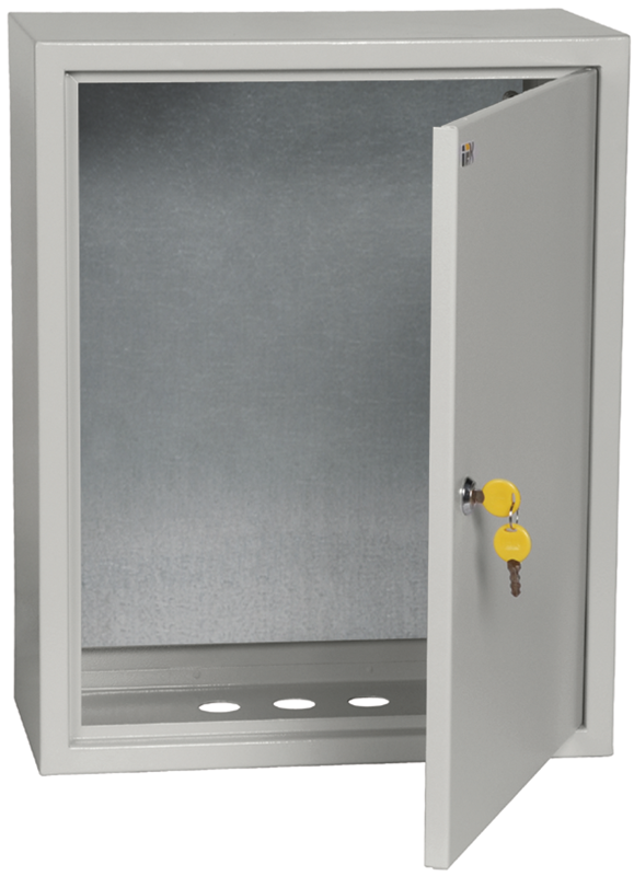 Корпус металлический ЩМП-2-0 500х400х220 УХЛ3 IP31 с монтажной платой (YKM40-02-31)