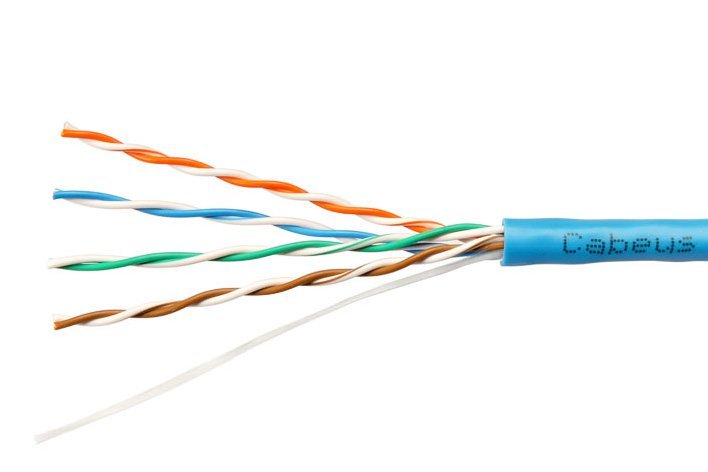 Кабель UTP-4P-Cat.5e-SOLID-BL-20 (7248c-8)